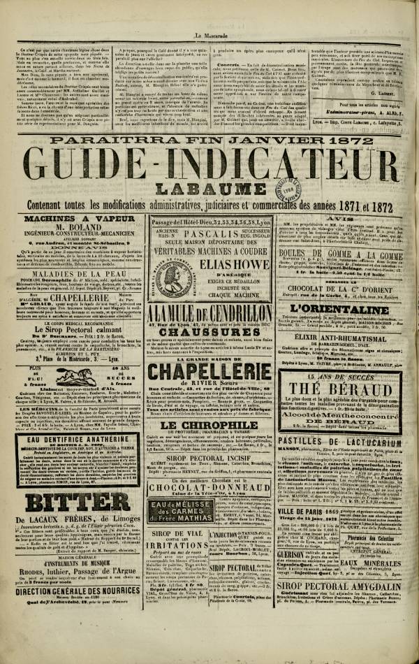 
						Affichage en mode lecture de la page
					