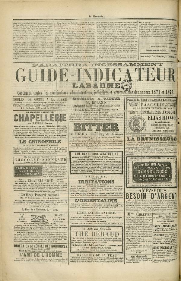 
						Affichage en mode lecture de la page
					
