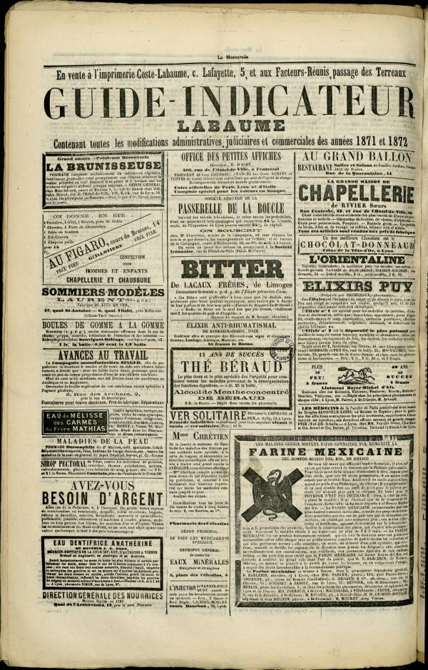 
						Affichage en mode lecture de la page
					
