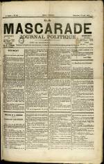 LA MASCARADE, Quatrième Année - N°184