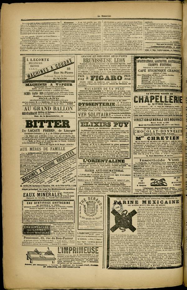 
						Affichage en mode lecture de la page
					