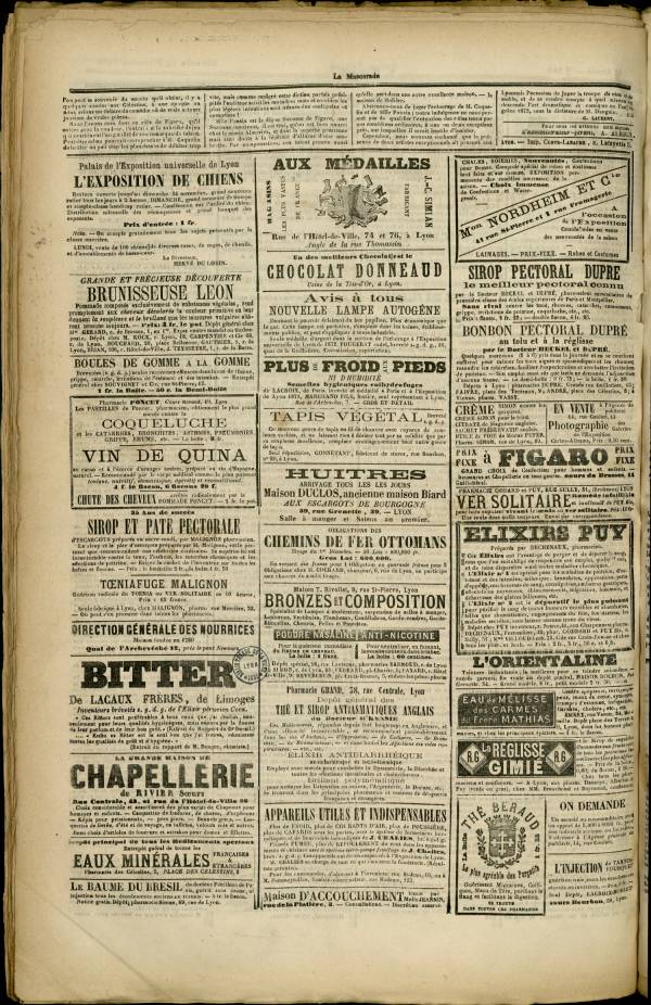 
						Affichage en mode lecture de la page
					