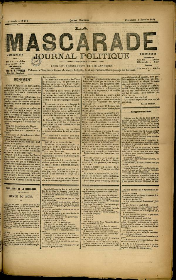 
						Affichage en mode lecture de la page
					