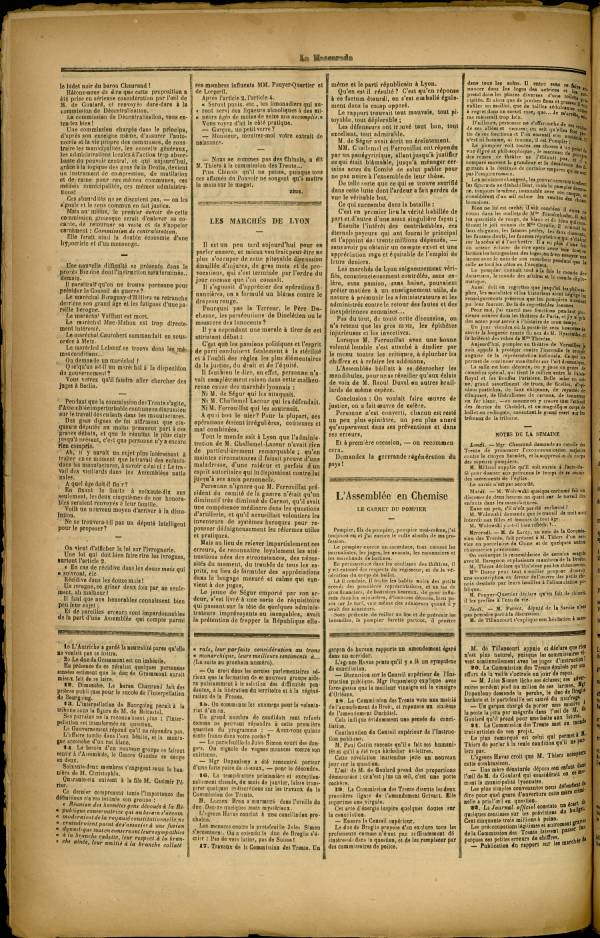 
						Affichage en mode lecture de la page
					