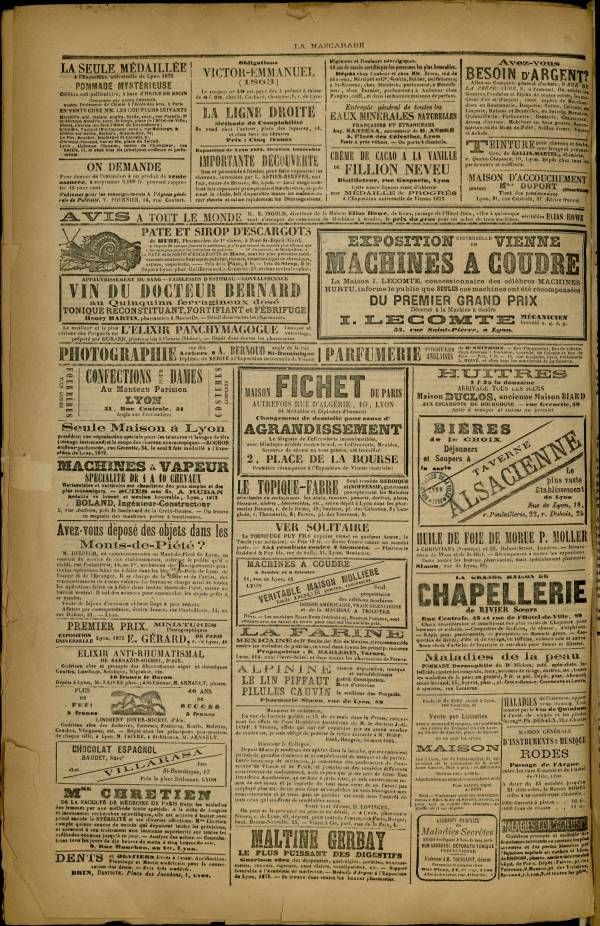 
						Affichage en mode lecture de la page
					