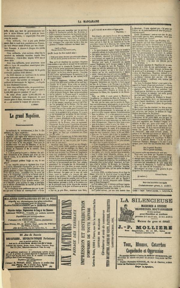 
						Affichage en mode lecture de la page
					