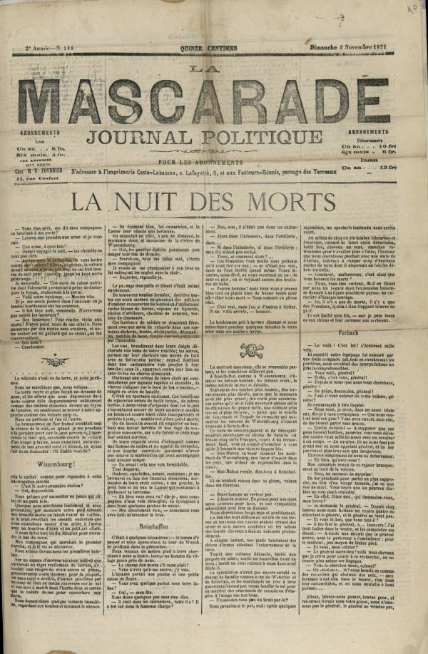 
						Affichage en mode lecture de la page
					