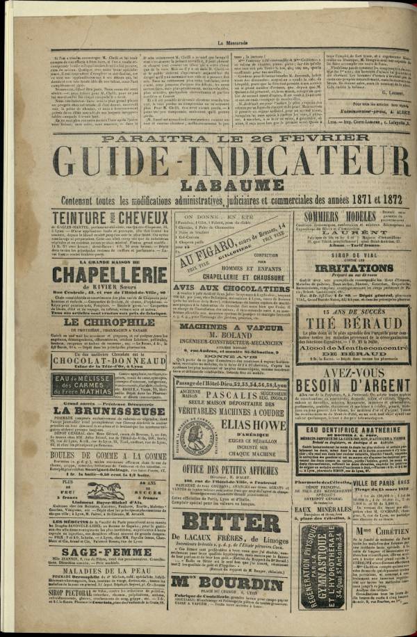 
						Affichage en mode lecture de la page
					