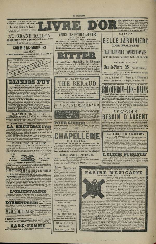 
						Affichage en mode lecture de la page
					