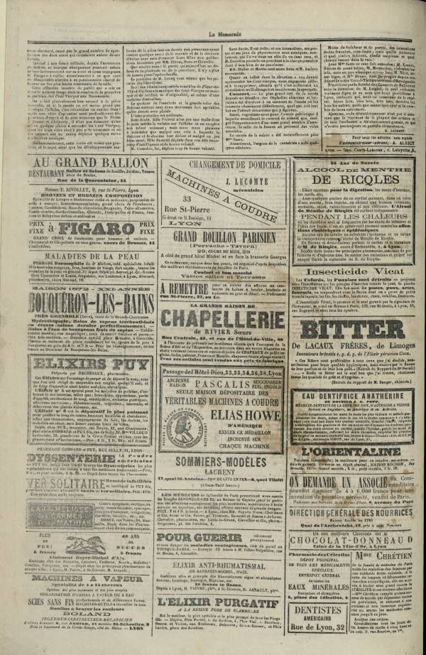
						Affichage en mode lecture de la page
					