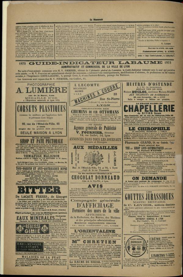 
						Affichage en mode lecture de la page
					