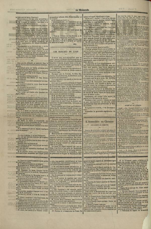 
						Affichage en mode lecture de la page
					