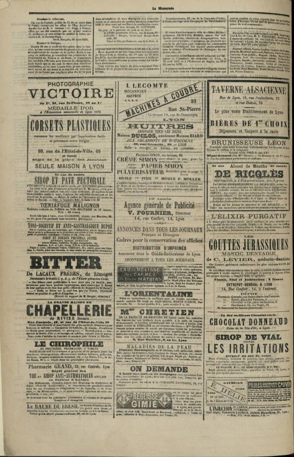 
						Affichage en mode lecture de la page
					