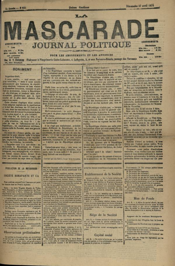 
						Affichage en mode lecture de la page
					