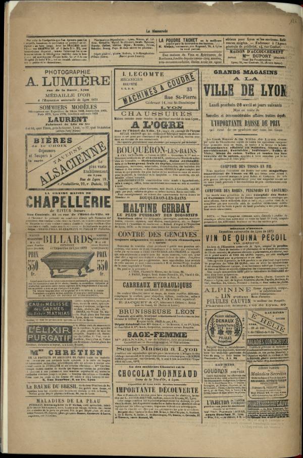 
						Affichage en mode lecture de la page
					