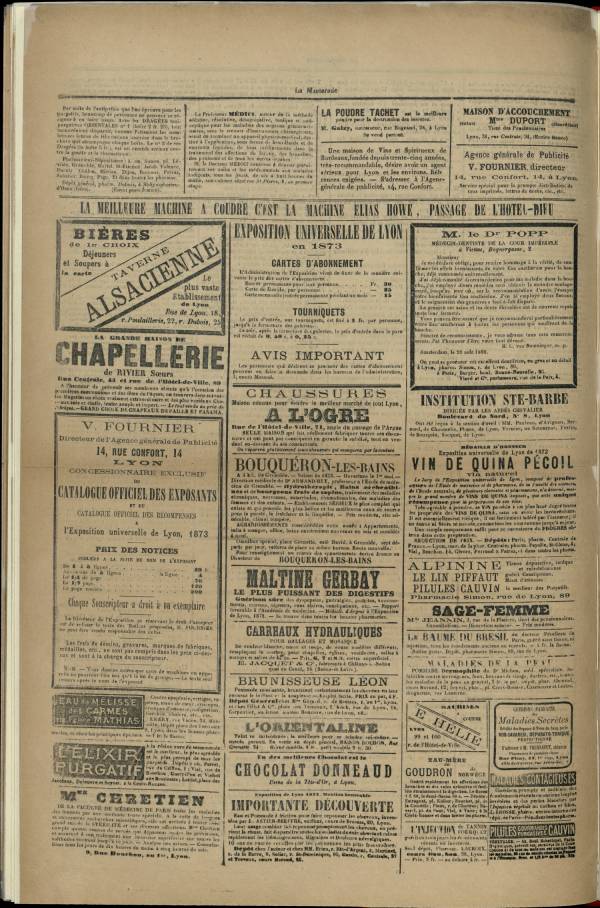 
						Affichage en mode lecture de la page
					