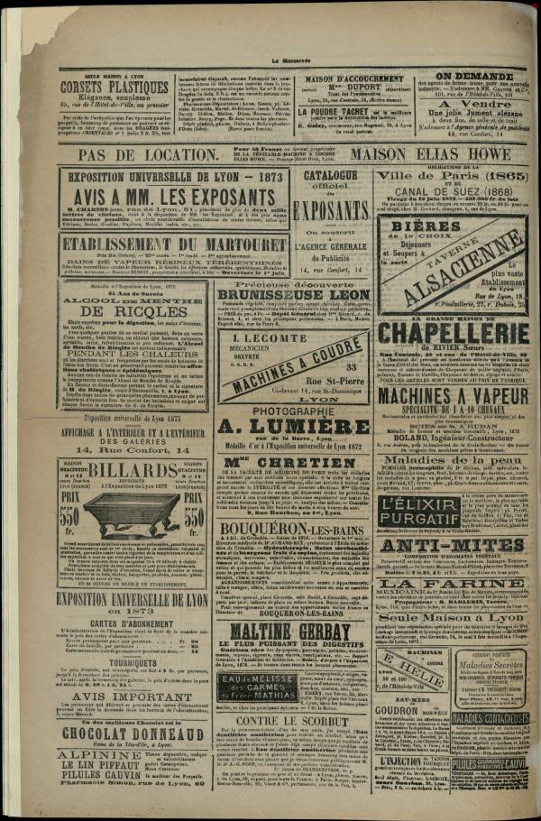 
						Affichage en mode lecture de la page
					