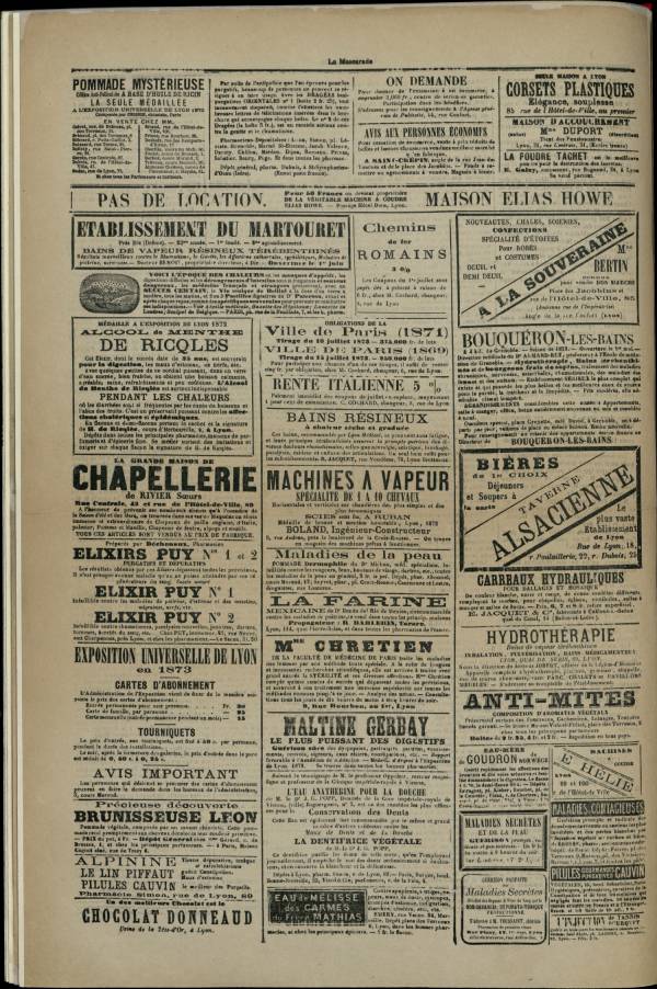 
						Affichage en mode lecture de la page
					