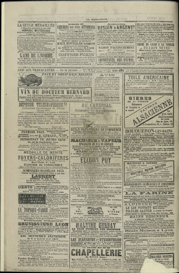 
						Affichage en mode lecture de la page
					
