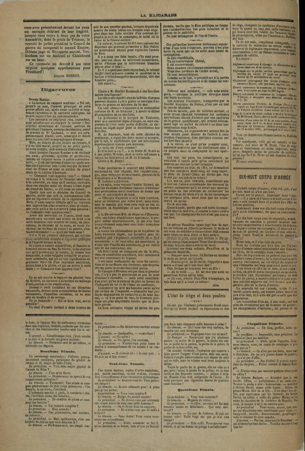 
						Affichage en mode lecture de la page
					