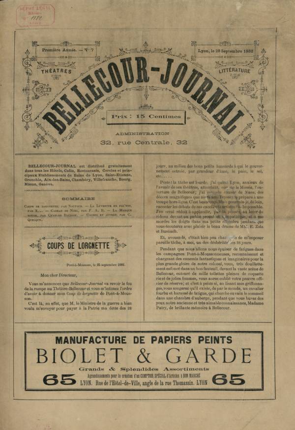 
						Affichage en mode lecture de la page
					