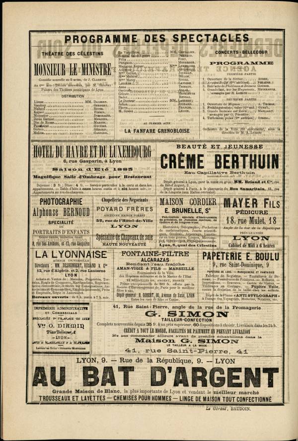 
						Affichage en mode lecture de la page
					