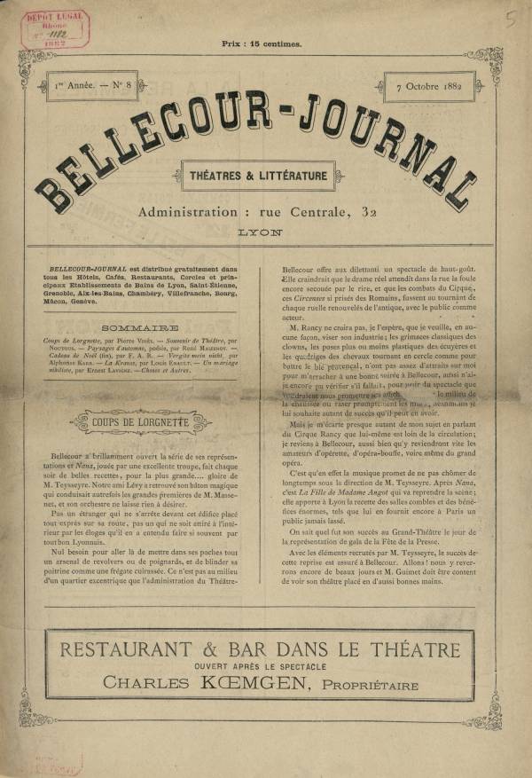 
						Affichage en mode lecture de la page
					