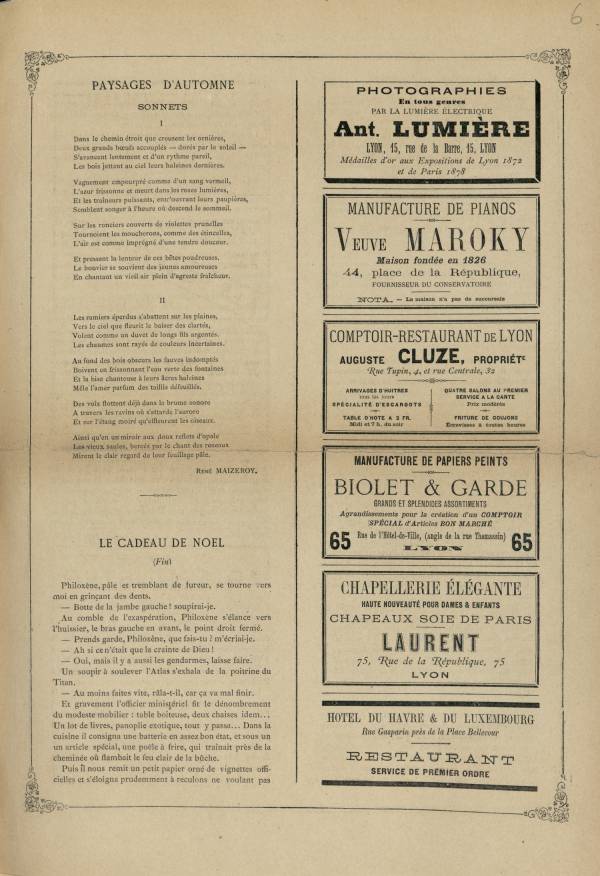 
						Affichage en mode lecture de la page
					