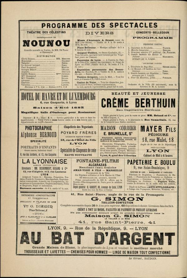 
						Affichage en mode lecture de la page
					