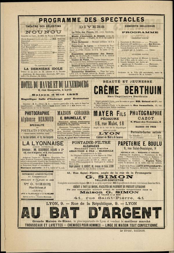 
						Affichage en mode lecture de la page
					