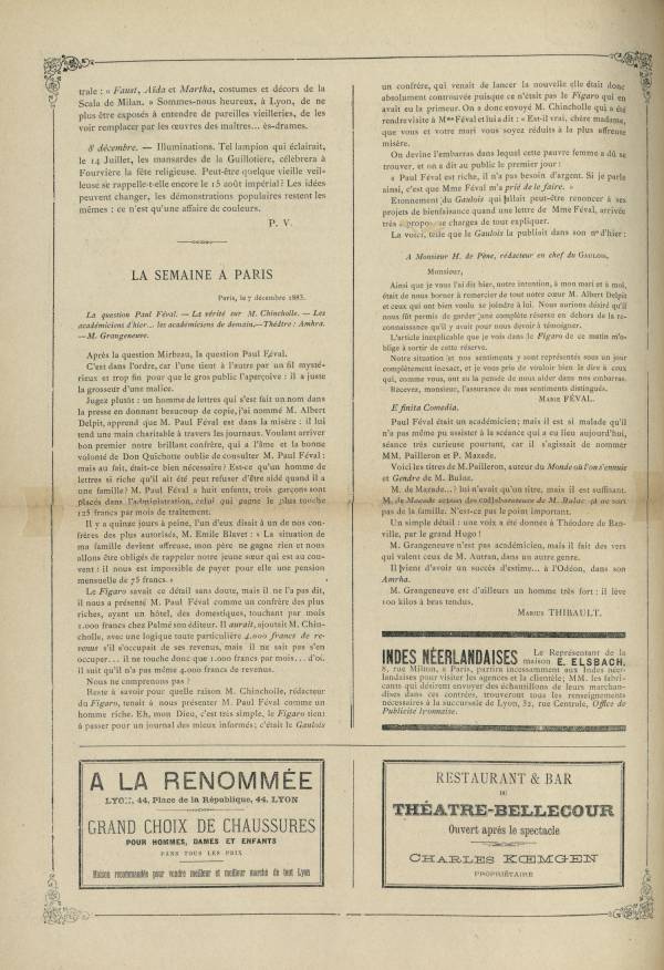 
						Affichage en mode lecture de la page
					