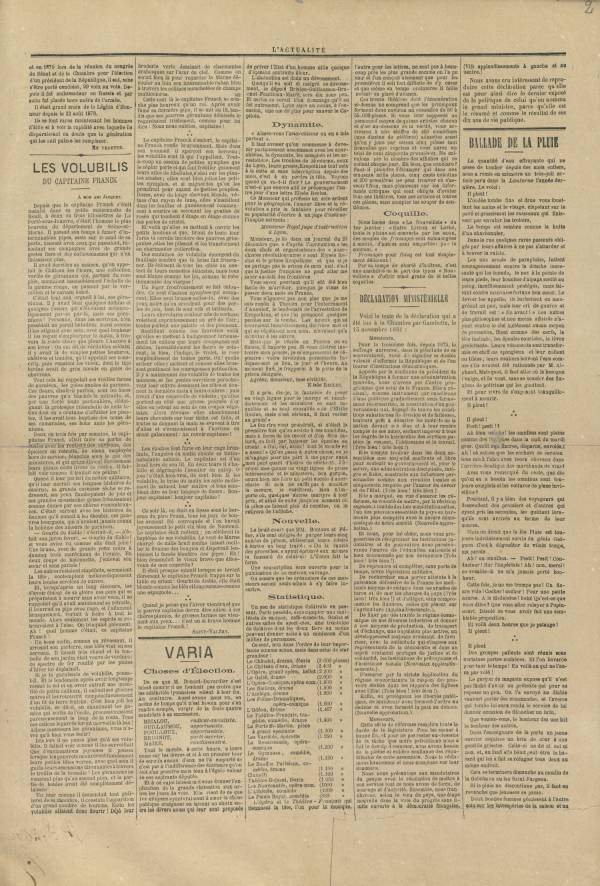 
						Affichage en mode lecture de la page
					
