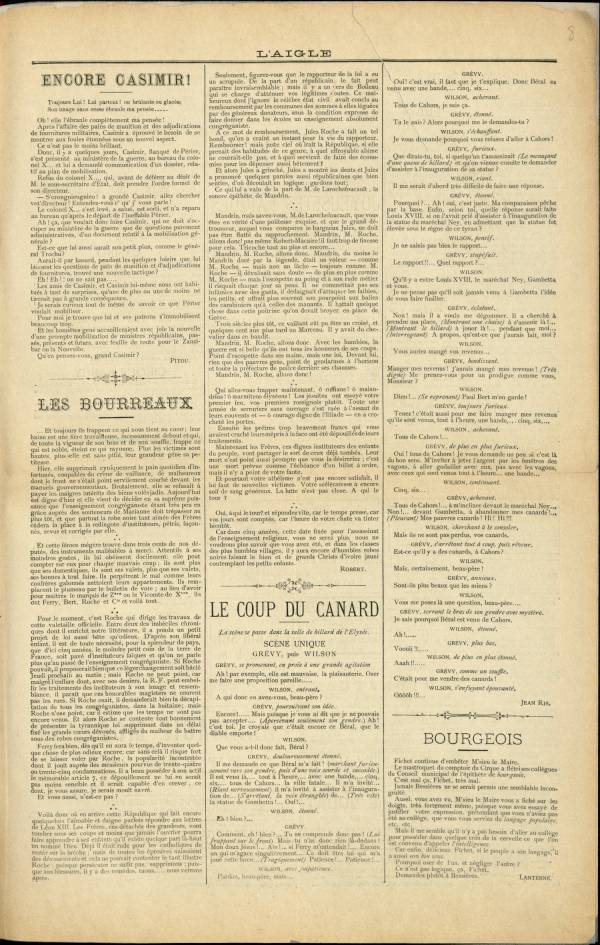 
						Affichage en mode lecture de la page
					
