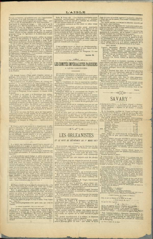 
						Affichage en mode lecture de la page
					