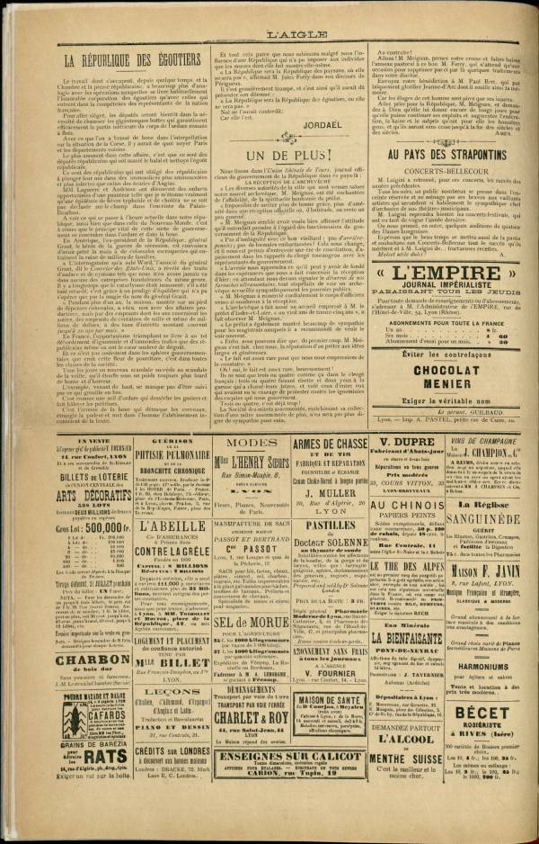 
						Affichage en mode lecture de la page
					