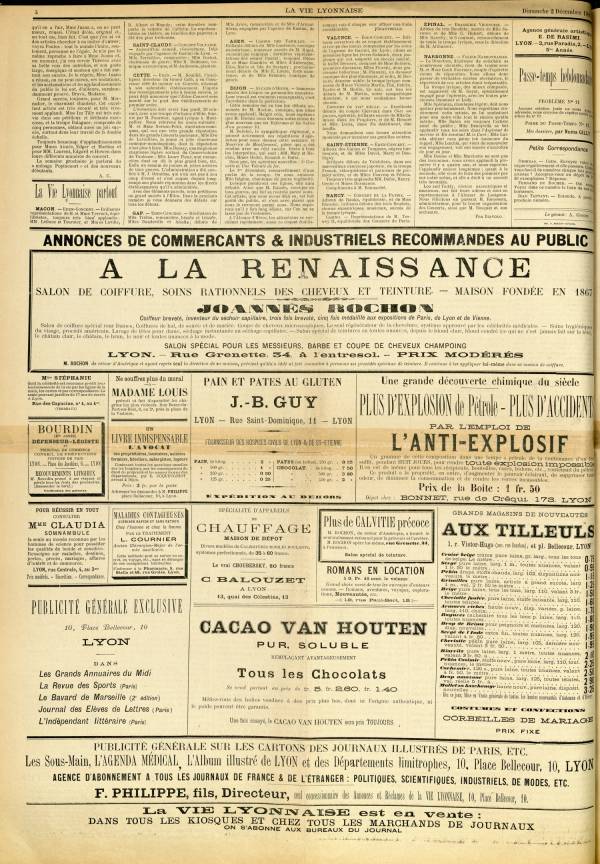 
						Affichage en mode lecture de la page
					
