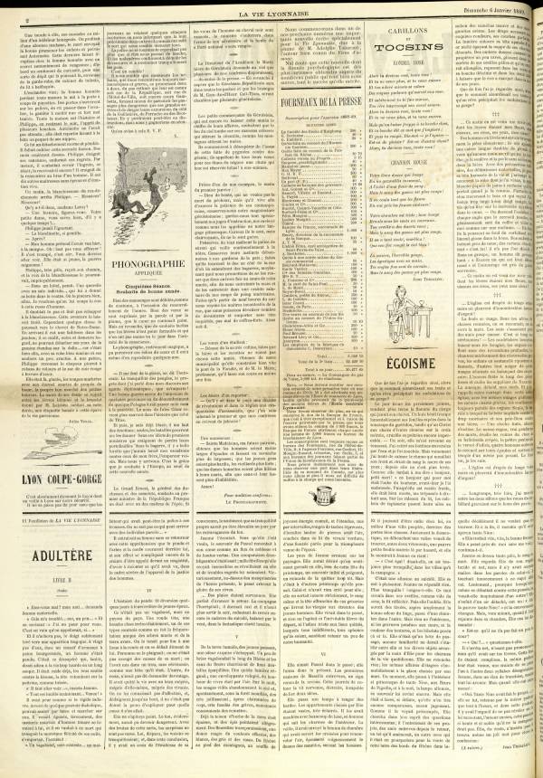 
						Affichage en mode lecture de la page
					