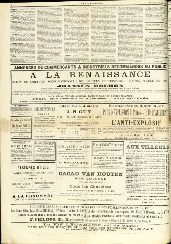 
						Affichage en mode lecture de la page
					