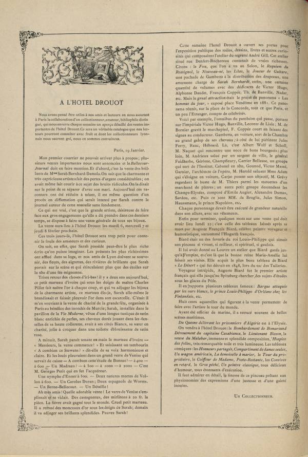 
						Affichage en mode lecture de la page
					