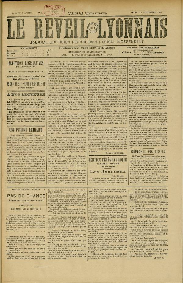 
						Affichage en mode lecture de la page
					