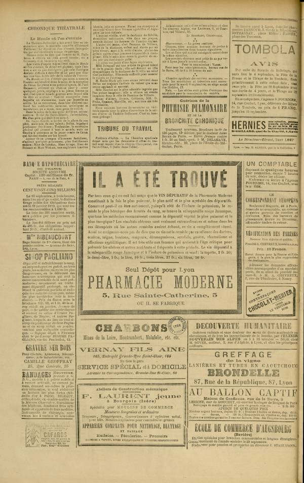 
						Affichage en mode lecture de la page
					