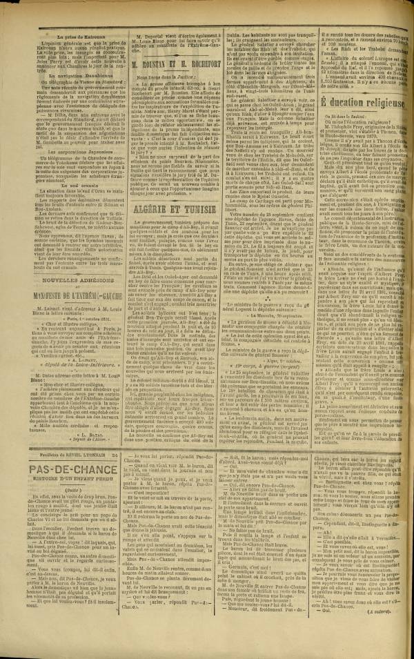 
						Affichage en mode lecture de la page
					