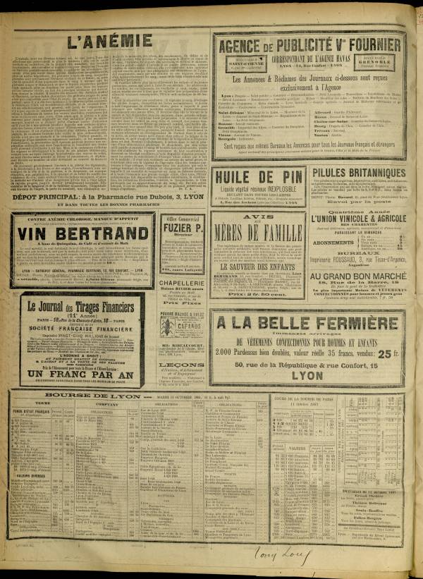 
						Affichage en mode lecture de la page
					