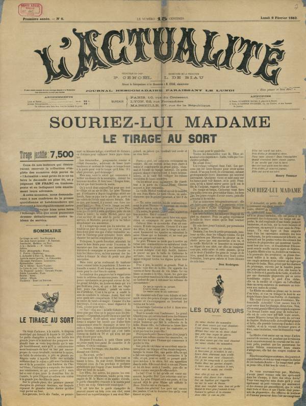 
						Affichage en mode lecture de la page
					