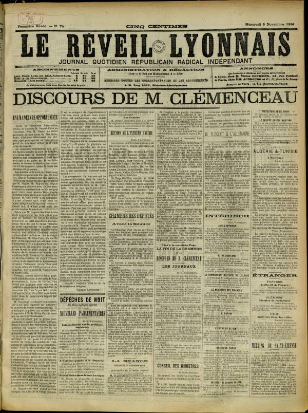 
						Affichage en mode lecture de la page
					