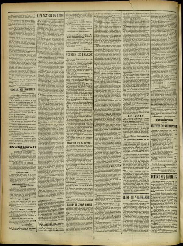 
						Affichage en mode lecture de la page
					