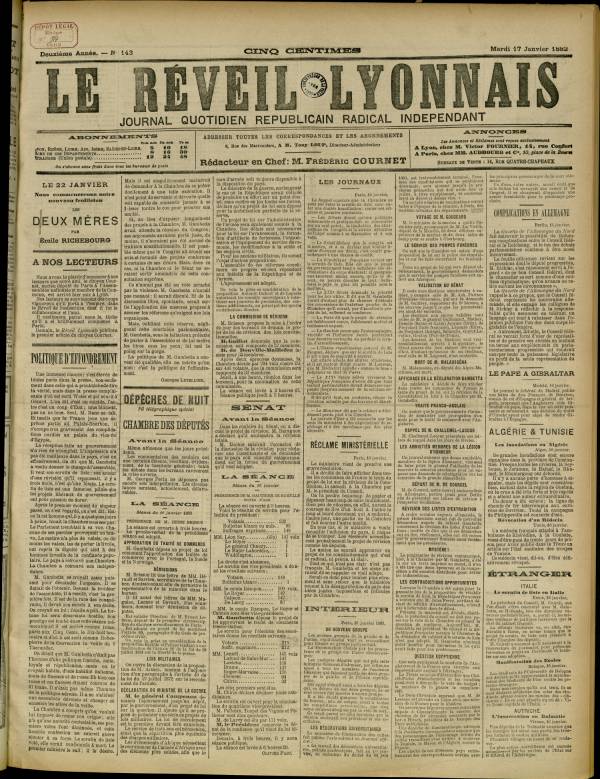 
						Affichage en mode lecture de la page
					