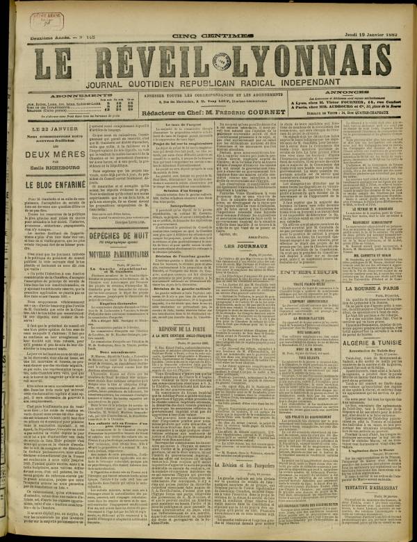 
						Affichage en mode lecture de la page
					