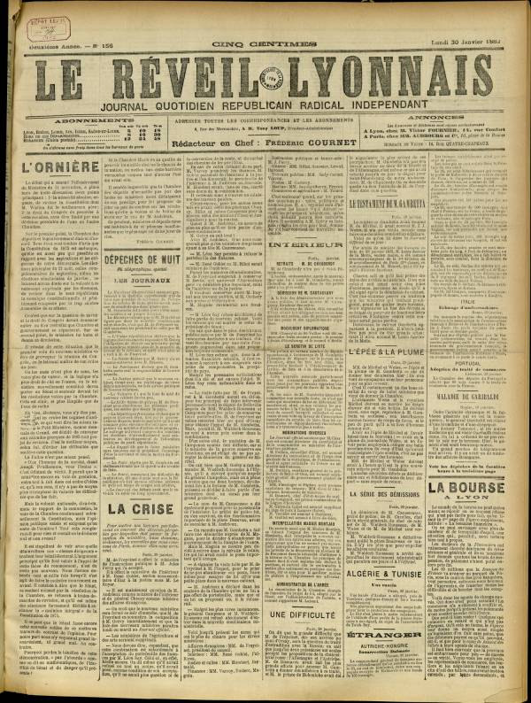 
						Affichage en mode lecture de la page
					