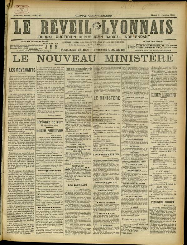 
						Affichage en mode lecture de la page
					